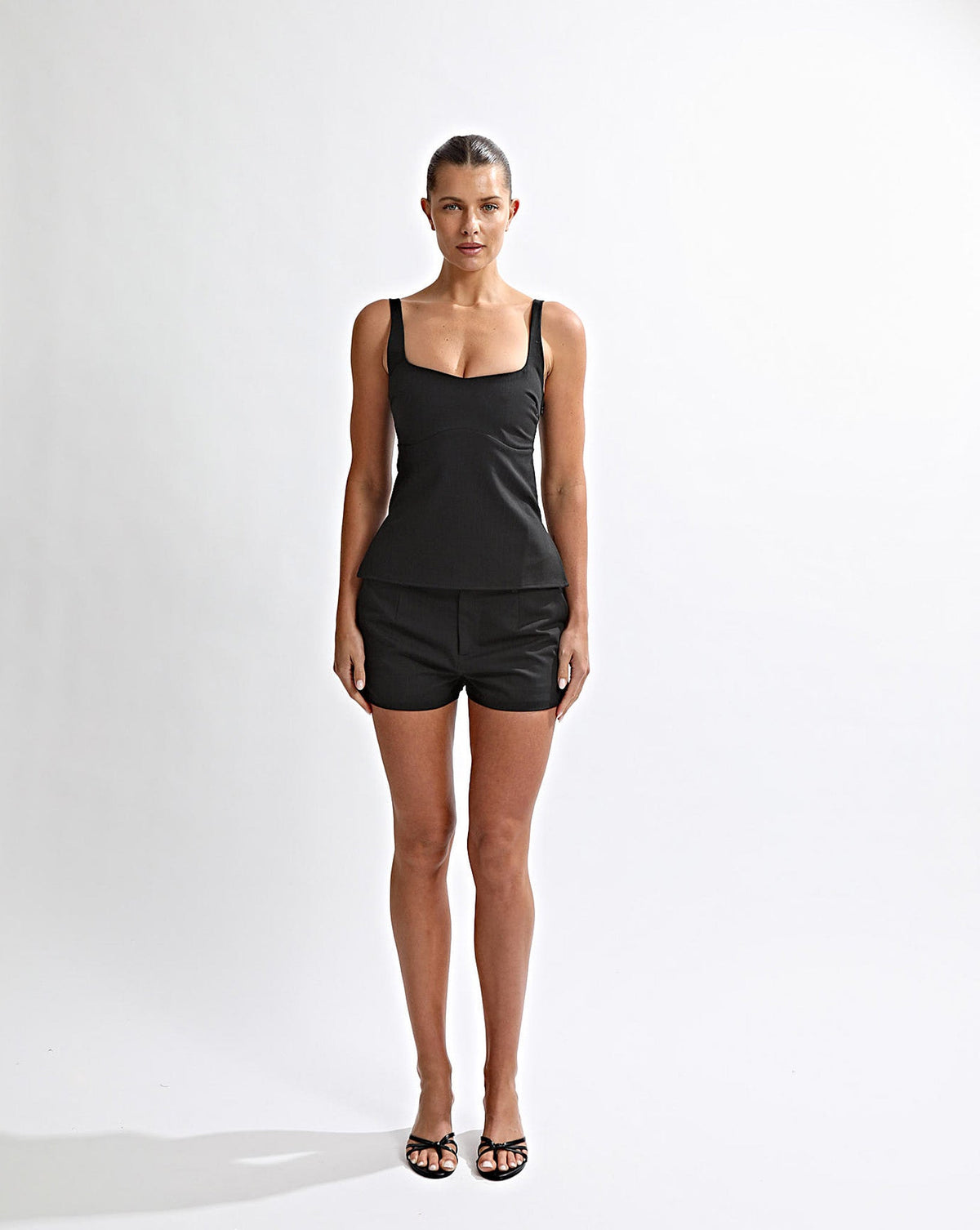 Luca Shorts Black Stripe