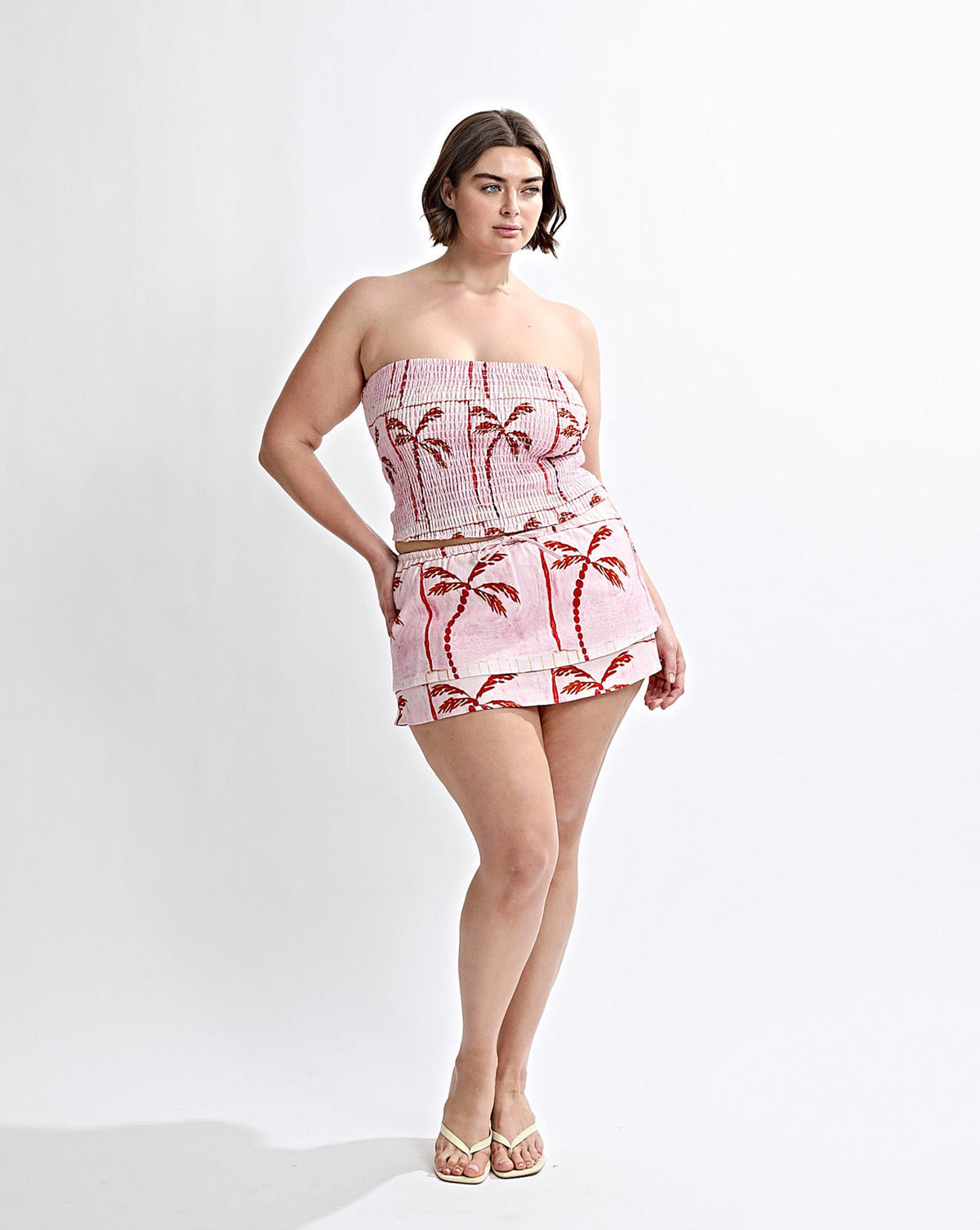 Lola Mini Skirt Pink Tonic